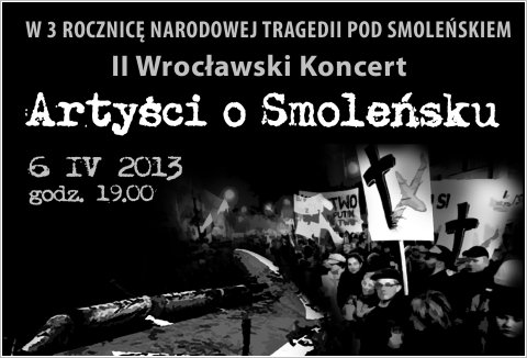 Koncert w 3 rocznicę Smoleńska