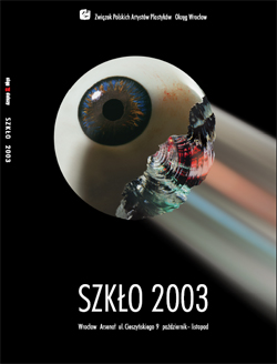 Plakat - Szkło 2003